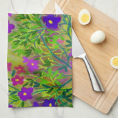 Land-Wildblumen-Küchen-Tuch des Mittelwestens Handtuch (Viertel Falte)