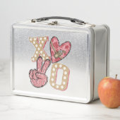 Land XOXO - Wilde West-Liebe Metall Brotdose (Beispiel)