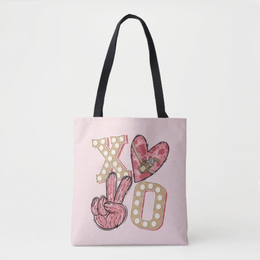 Land XOXO - Wilde West-Liebe Tasche (Vorderseite)