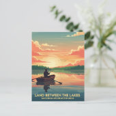 Land zwischen den Seen Kentucky Postkarte (Stehend Vorderseite)