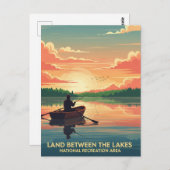 Land zwischen den Seen Kentucky Postkarte (Vorne/Hinten)