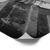 Landarbeiter Gitarre, 1939. Vintages Foto Poster (Ecke)