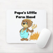 Landarbeiter-T-Shirts und Geschenke des Papas Mousepad (Mit Mouse)