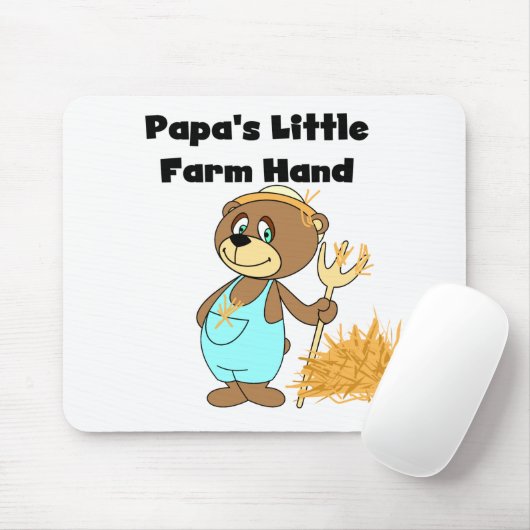 Landarbeiter-T-Shirts und Geschenke des Papas Mousepad (Mit Mouse)