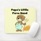 Landarbeiter-T-Shirts und Geschenke des Papas Mousepad (Mit Mouse)