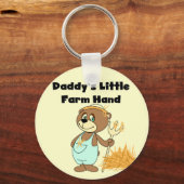 Landarbeiter-T-Shirts und Geschenke des Vatis weni Schlüsselanhänger (Vorderseite)