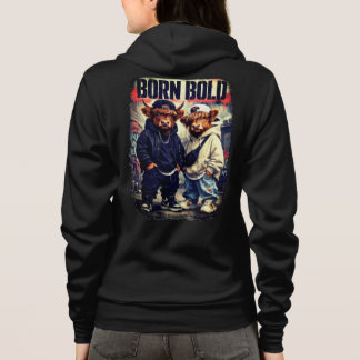 Landaufgewachsen, städtisch cool - hoodie