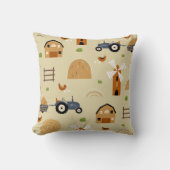 Landbebauung Kissen (Vorderseite)