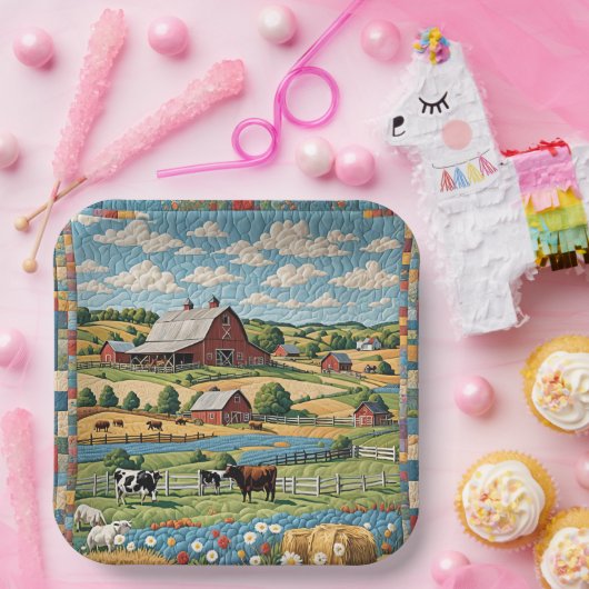 Landbesitz Pappteller (Party)