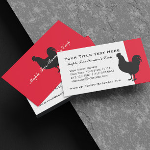 Landbetrieb Coop Vintage Liste Visitenkarte