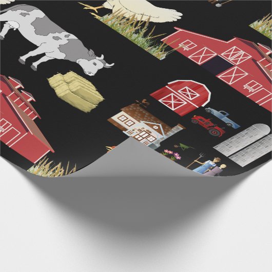 Landbetrieb Geschenkpapier (Ecke)