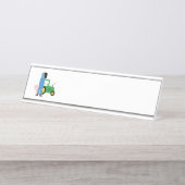 Landbetrieb Schreibtischnamensplakette (Vorderseite )