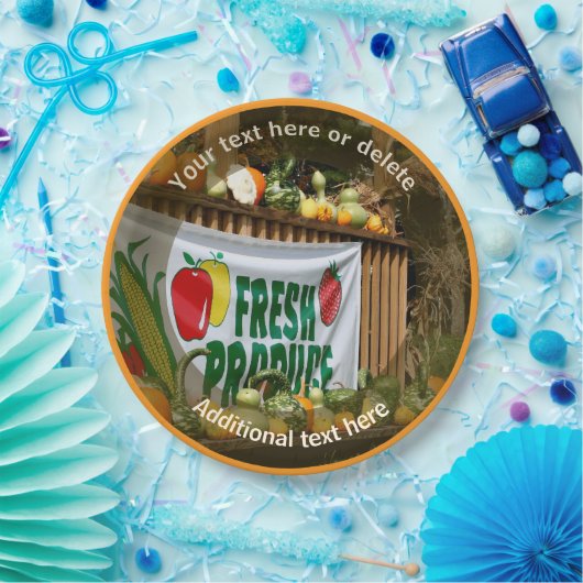 Landbetrieb Stand Personalisiertes Party Pappteller (Party)