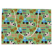 Landbetriebsleben Große Geschenktüte (Rückseite)