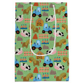 Landbetriebsleben Mittlere Geschenktüte (Rückseite)