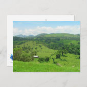 Landblick, Dominikanische Republik Postkarte (Vorne/Hinten)