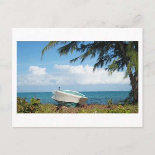 Landboot Postkarte (Vorderseite)