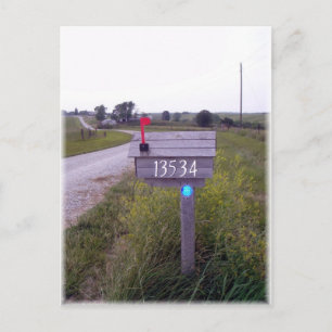 Landbriefkasten Postkarte