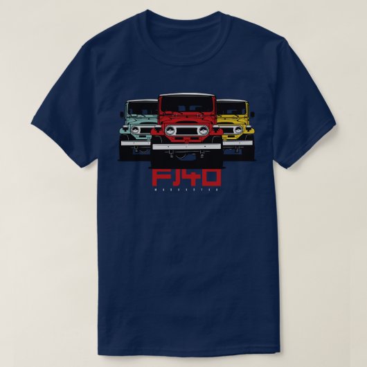 Landcruiser fj40 T-Shirt (Design vorne)