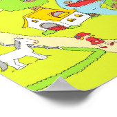 Landdörfchen Poster (Ecke)