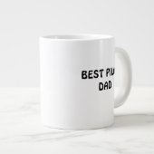 Landeanflug des Piloten-Vaters Jumbo-Tasse (Vorderseite Rechts)