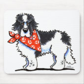 Landeer Newfie Sailor Mousepad (Vorne)