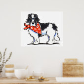 Landeer Newfie Sailor Poster (Küche)