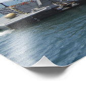 Landefahrzeug Fotodruck (Ecke)