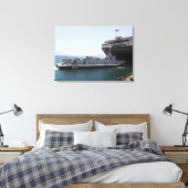 Landefahrzeug Leinwanddruck (Insitu (Schlafzimmer))