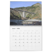 Landels-Hügel großer Nebenfluss-Kalender 2008 Kalender (Mär 2026)