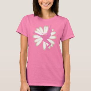 Landen Sie es einfach Eis-Skaten-T-Shirt T-Shirt