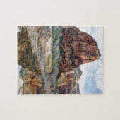 Landende Zion Nationalpark-Engel - Digital-Farbe Puzzle (Horizontal)