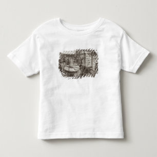 Landendes australisches gefrorenes Fleisch Kleinkind T-shirt