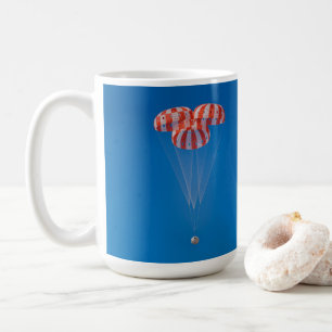 Landeplatz des Orion Spacecraft Fallschirms Kaffeetasse