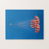 Landeplatz des Orion Spacecraft Fallschirms Puzzle (Horizontal)