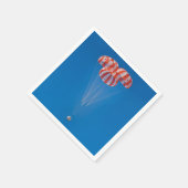 Landeplatz des Orion Spacecraft Fallschirms Serviette (Ecke)