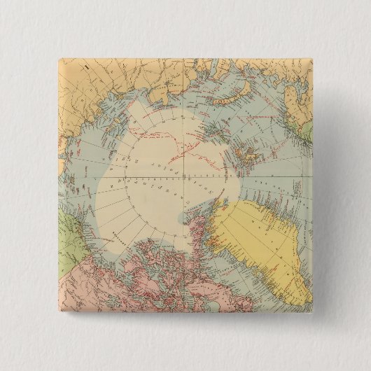 Länder am Nordpol Button (Vorderseite)