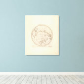 Länder am Nordpol Leinwanddruck (Insitu (Holzboden))