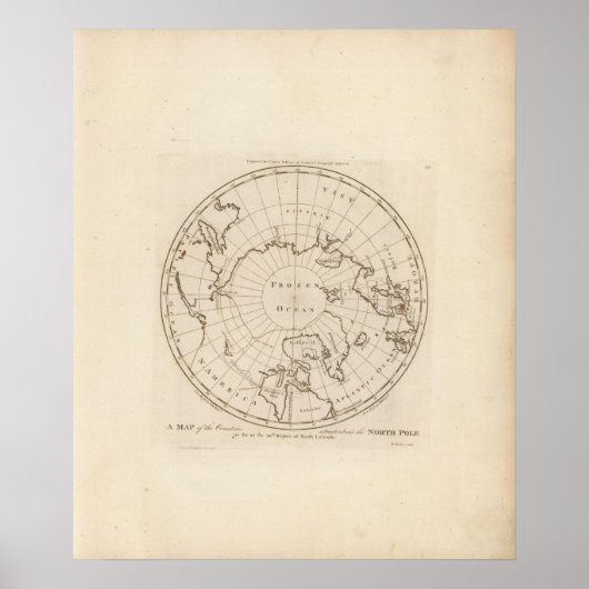 Länder am Nordpol Poster (Vorne)