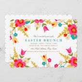 Länder Blume Ostern Einladung (Vorne/Hinten)