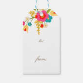 Länder Blume Osterpräsente Tags Geschenkanhänger (Vorderseite)