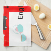 Länder der Welt - England 2 Geschirrtuch (Viertel Falte)