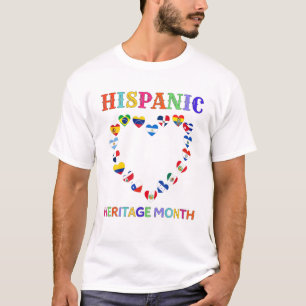 Länder des lateinamerikanischen Nationalerbes T-Shirt