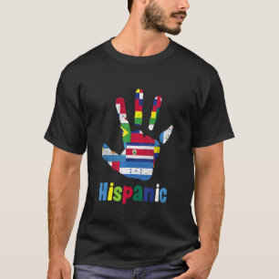 Länder des lateinamerikanischen Nationalerbes T-Shirt