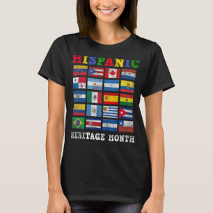Länder des Lateinischen Kulturerbes T-Shirt