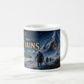 Länder des Schnees und der Ketten Kaffeetasse (VorderseiteRechts)