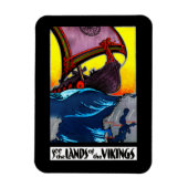 Länder des Wikinger Magnet (Vertikal)