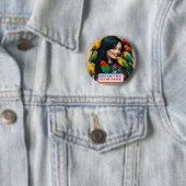 Länder-Mädels Vogel-Dame für Trump/Vance-Button Button (Beispiel)