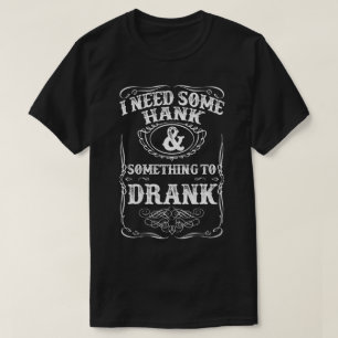 Länder-Musik Vintage-Trinkhumor-Design T-Shirt