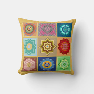 Länder-Quilt-Wendekissen Kissen